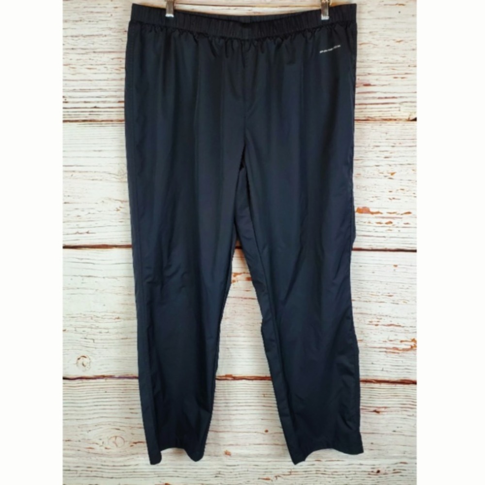 Paradox Men's Waterproof Rain Pants‎ Size XL Black Straight Leg